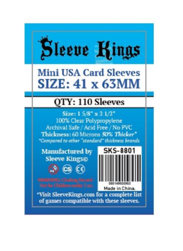 Standard USA Chimera Card Sleeves (56x87mm) - Mayday Games